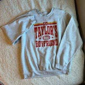 Kansas City Chiefs Taylor Swift crewneck